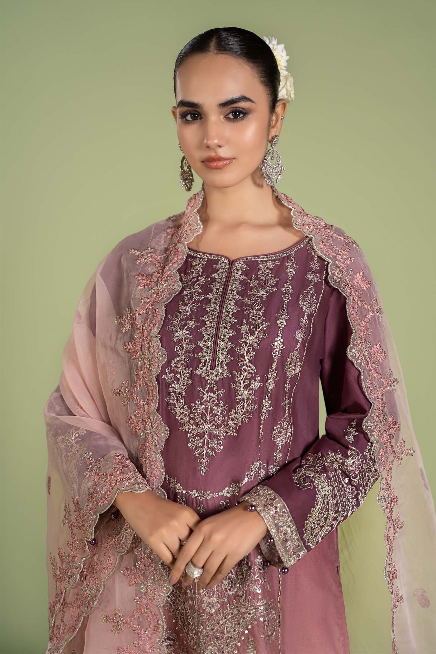 3 Piece Embroidered Lawn Suit