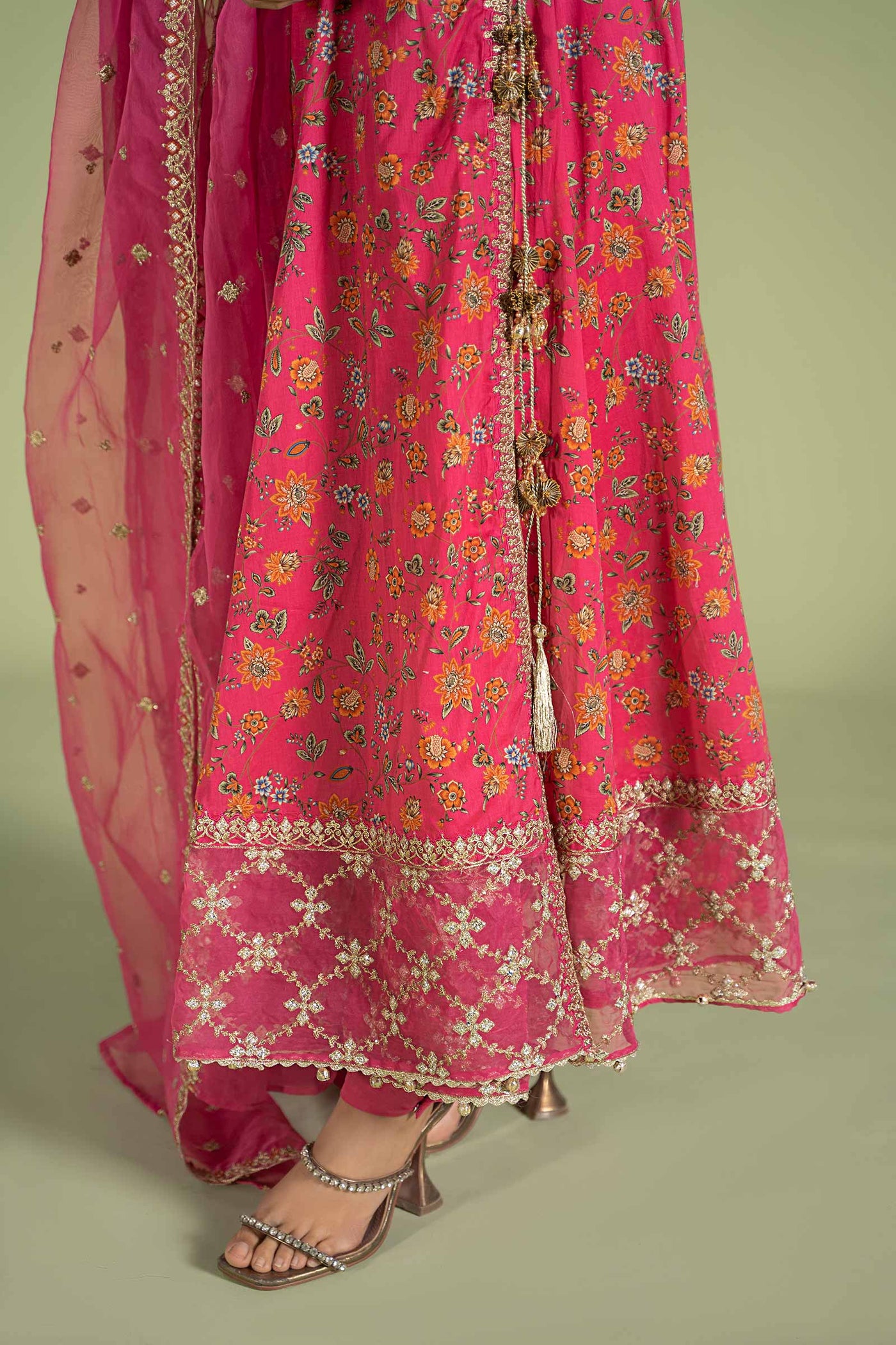 3 Piece Embroidered Lawn Suit | DW-EF24-47