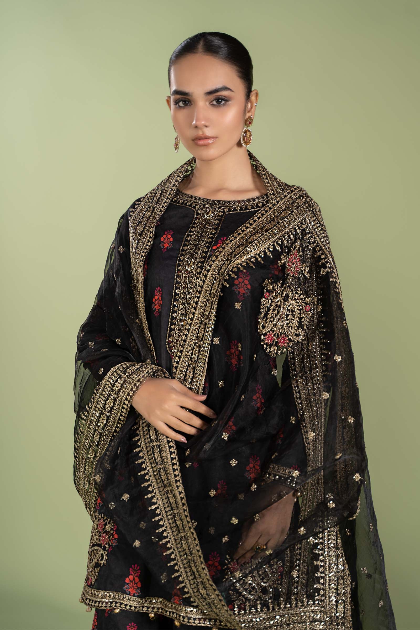 3 Piece Embroidered Lawn Suit