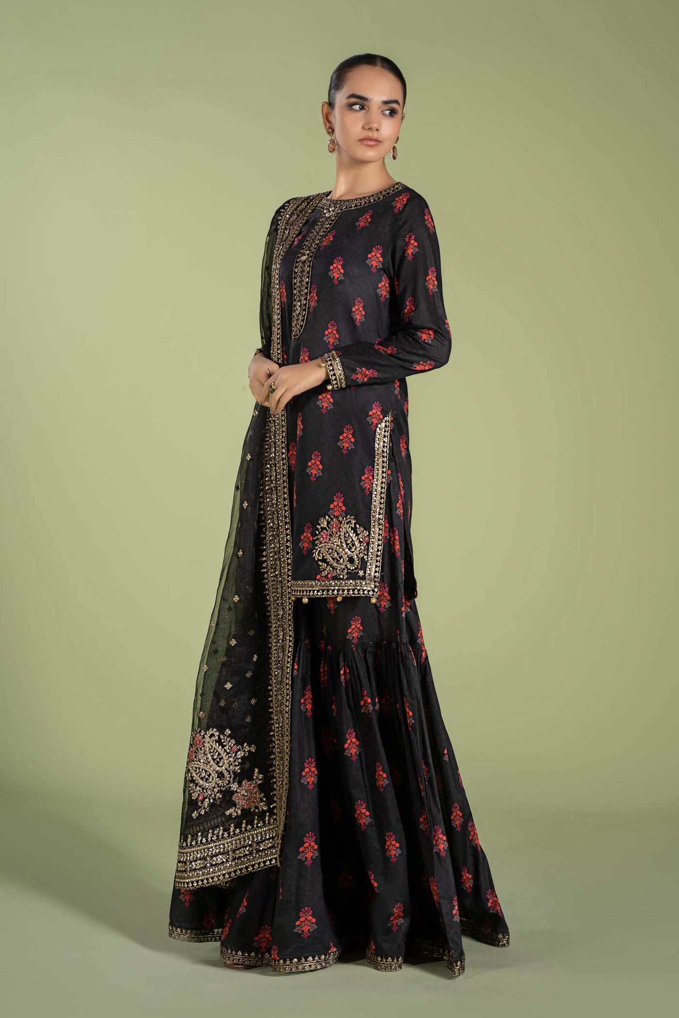 3 Piece Embroidered Lawn Suit