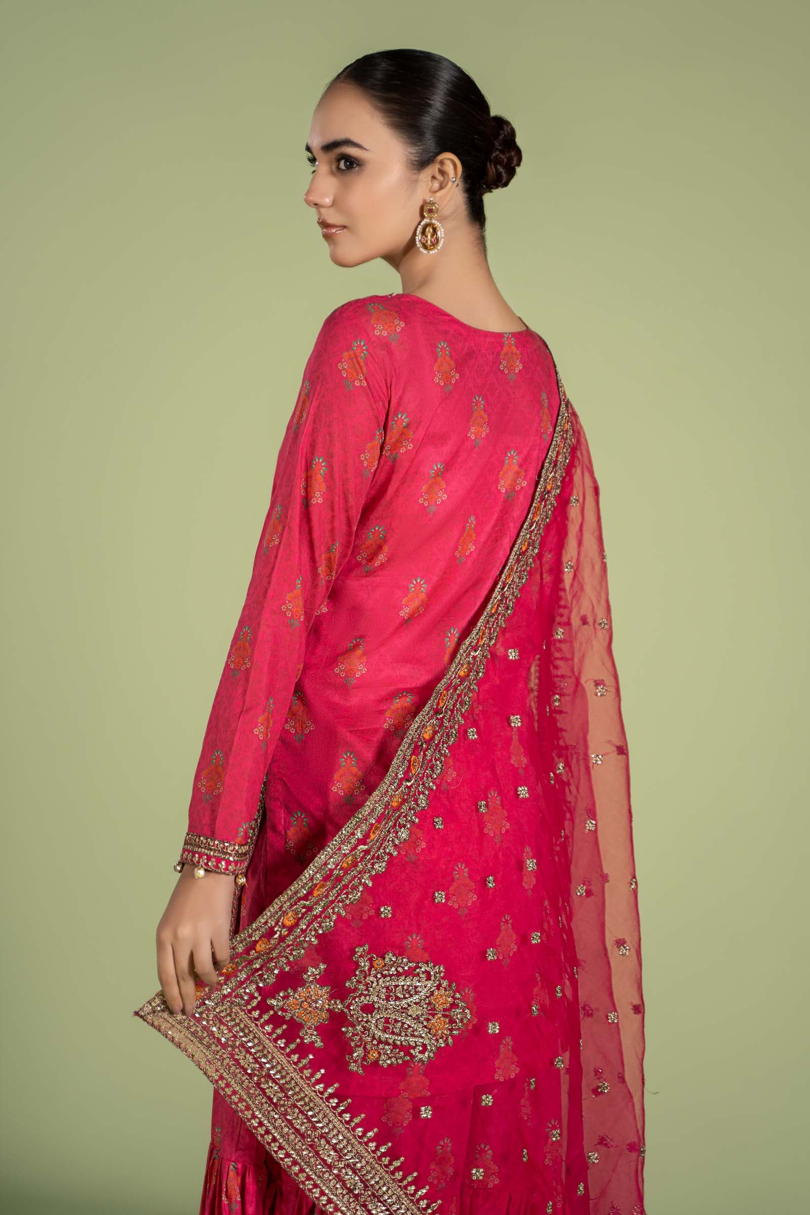 3 Piece Embroidered Lawn Suit