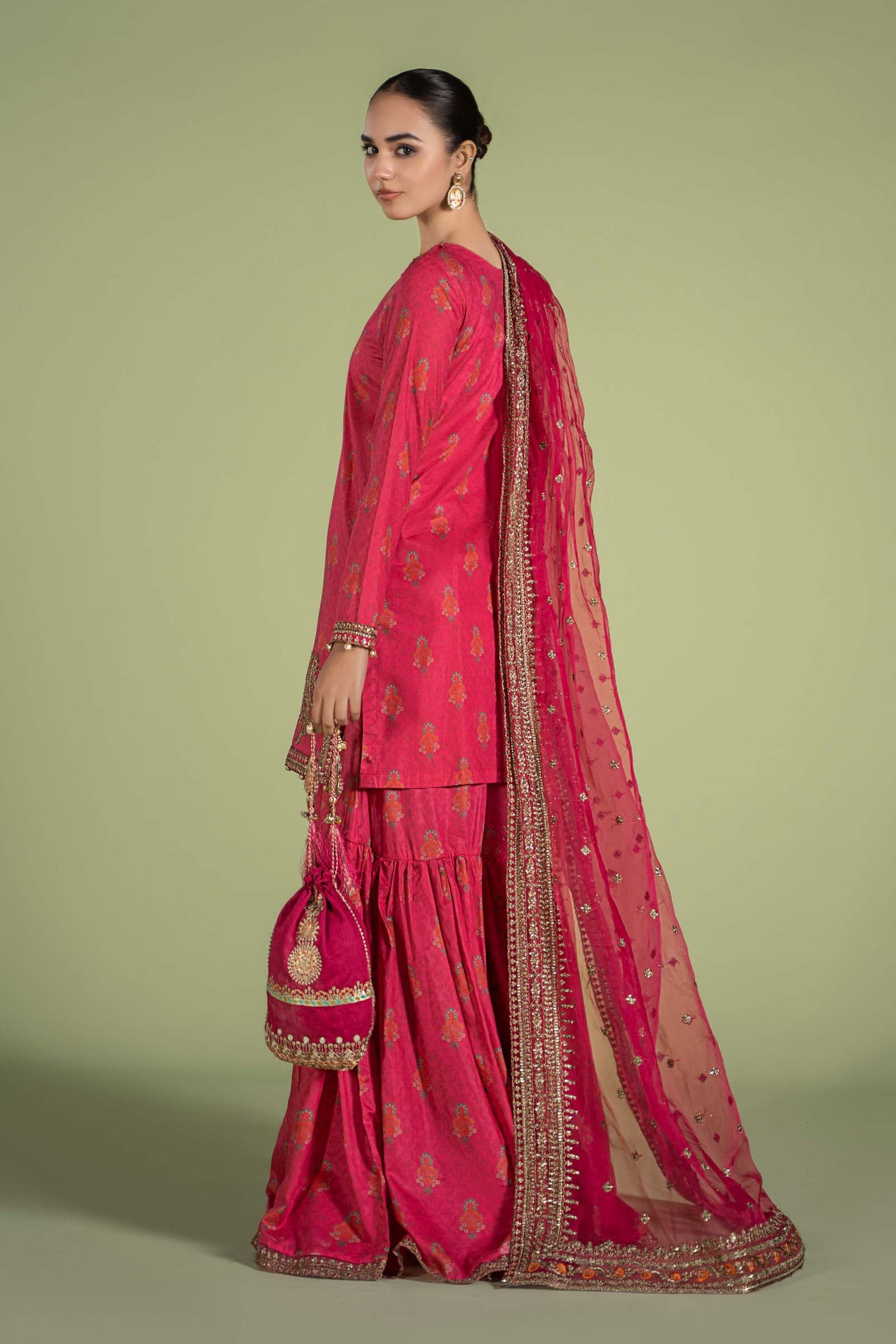 3 Piece Embroidered Lawn Suit