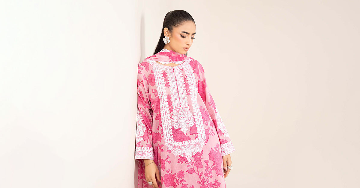 3 Piece Printed Lawn Suit