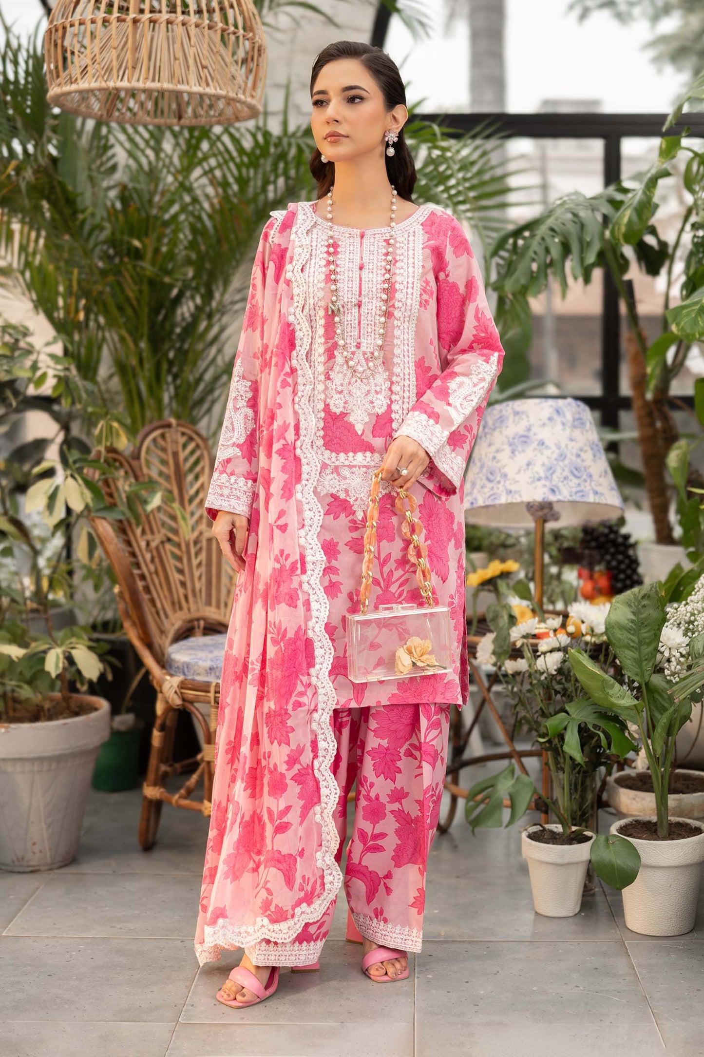 3 Piece Printed Lawn Suit