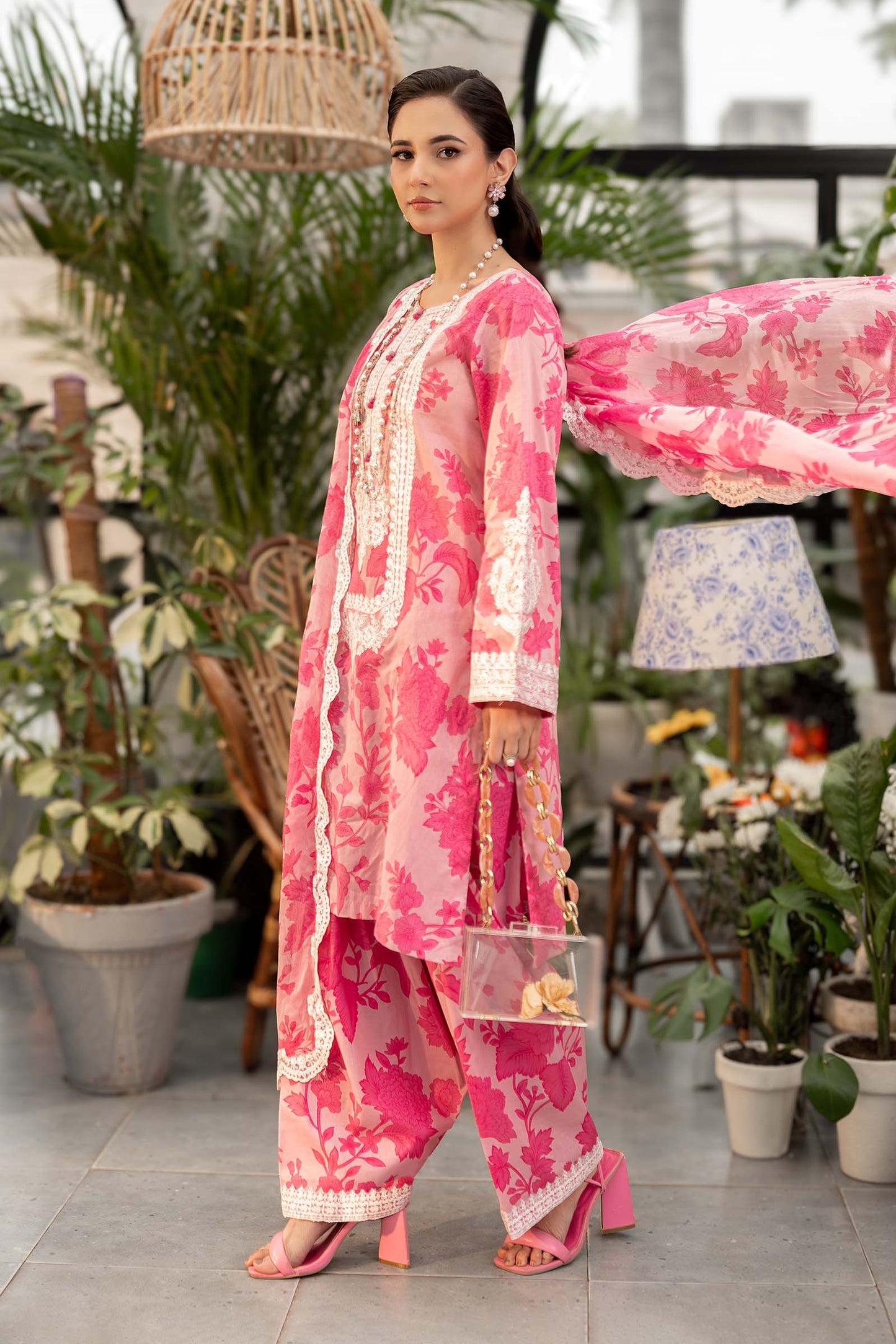 3 Piece Printed Lawn Suit