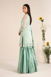 3 Piece Embroidered Cotton Silk Suit