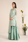 3 Piece Embroidered Cotton Silk Suit