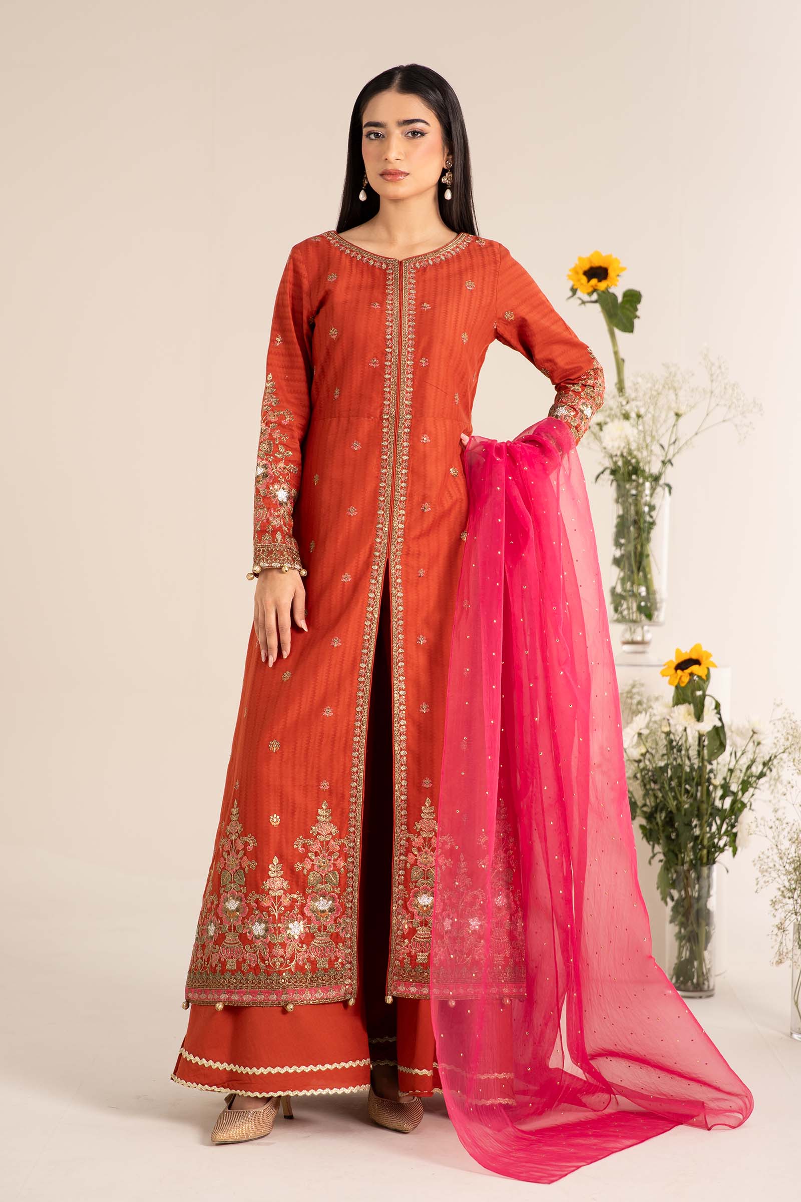 3 Piece Embroidered Lawn Suit