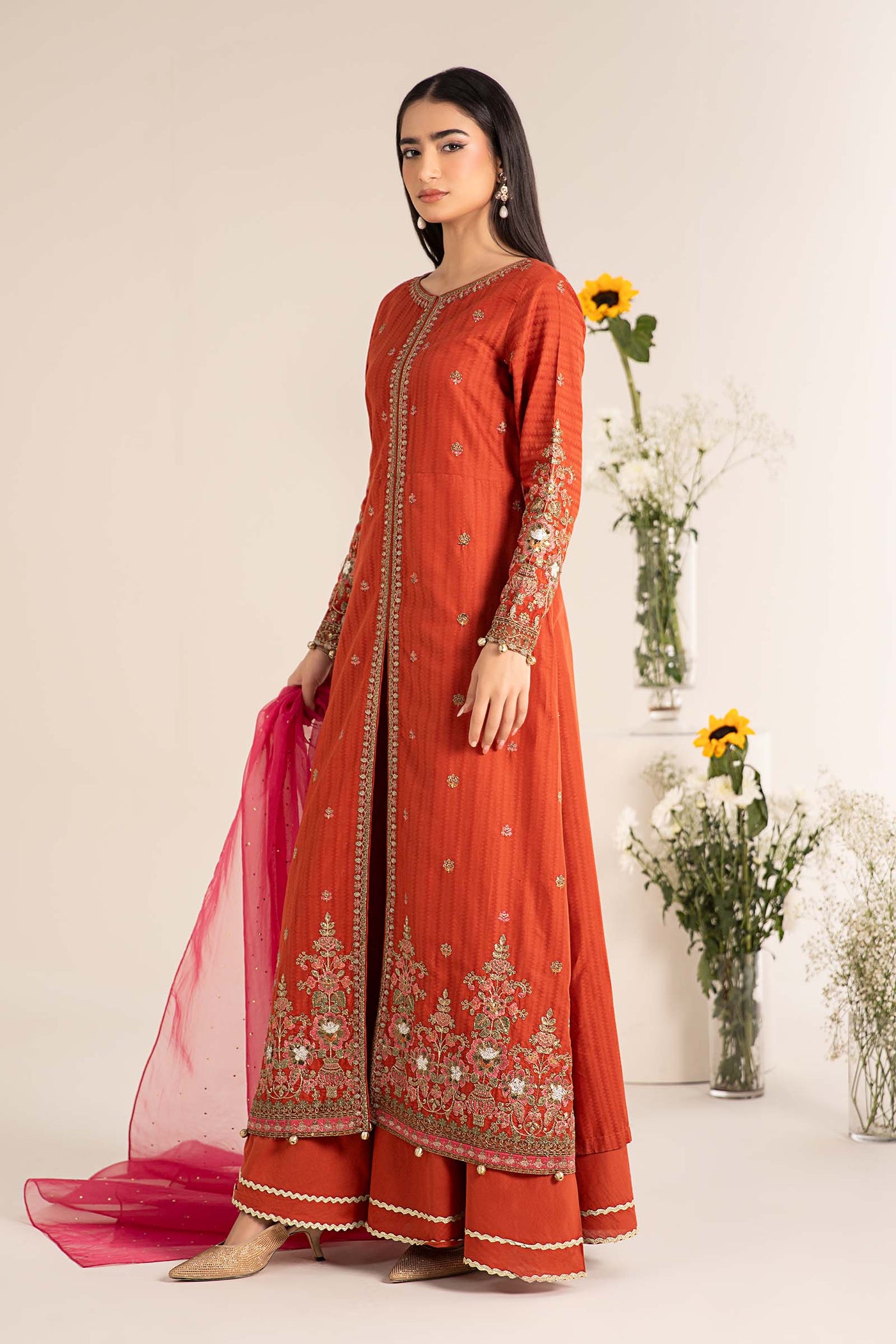 3 Piece Embroidered Lawn Suit