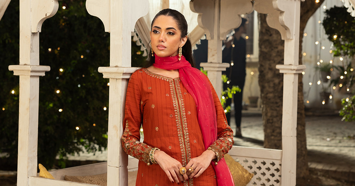 3 Piece Embroidered Lawn Suit