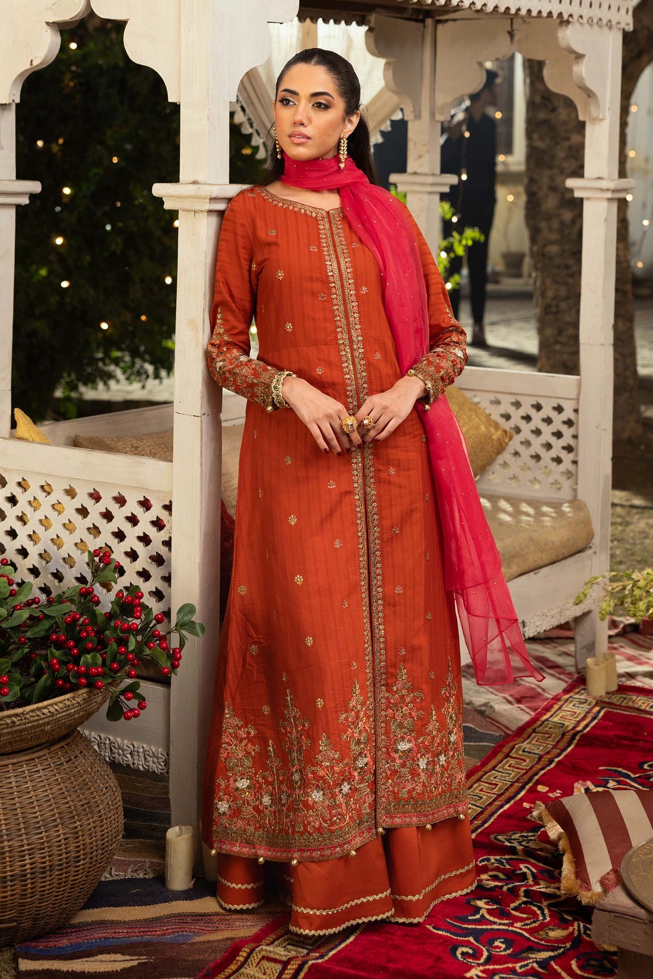 3 Piece Embroidered Lawn Suit
