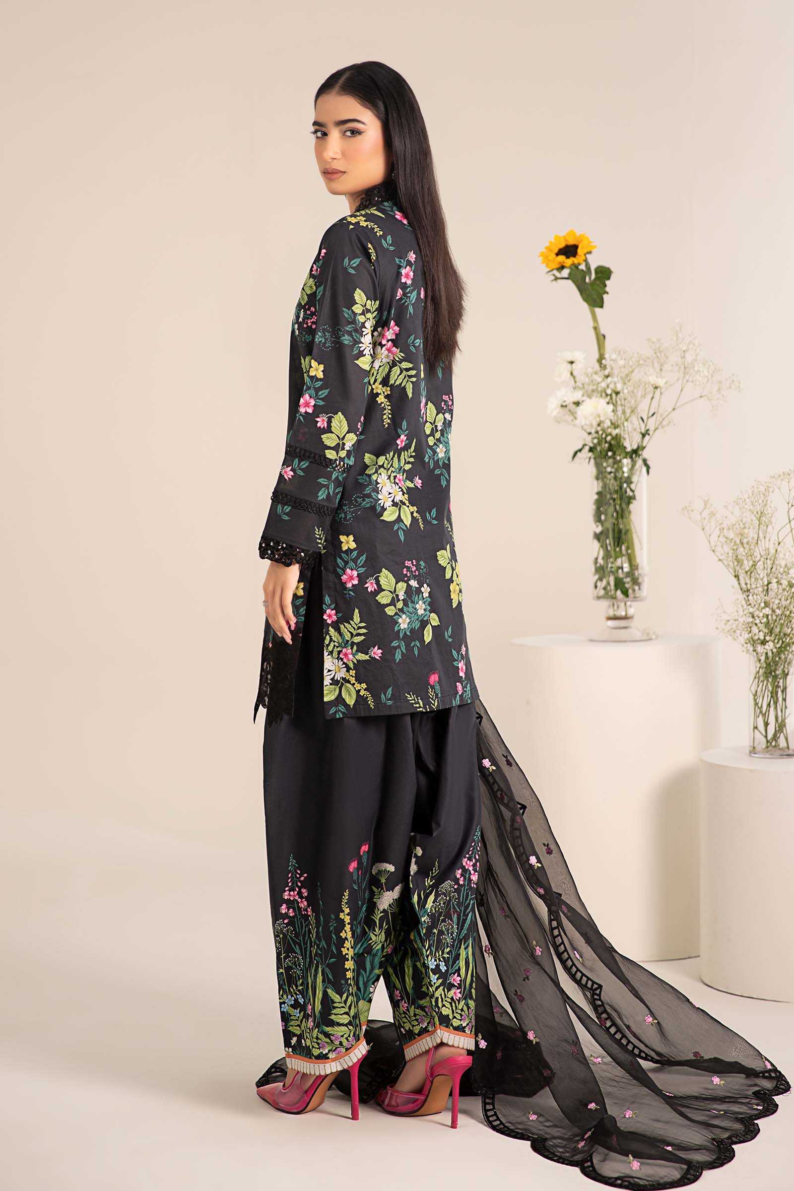 3 Piece Printed Lawn Suit