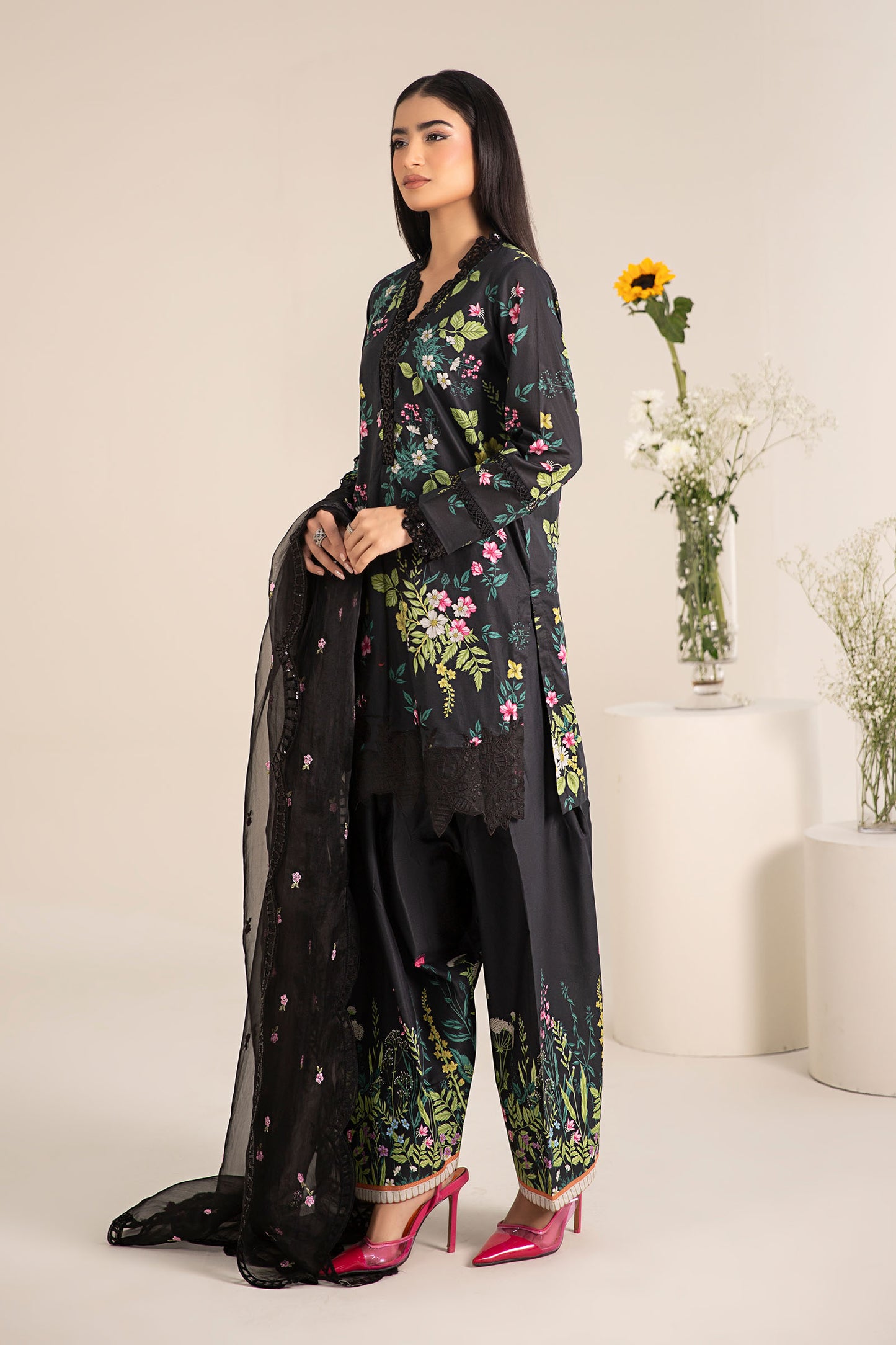 3 Piece Printed Lawn Suit