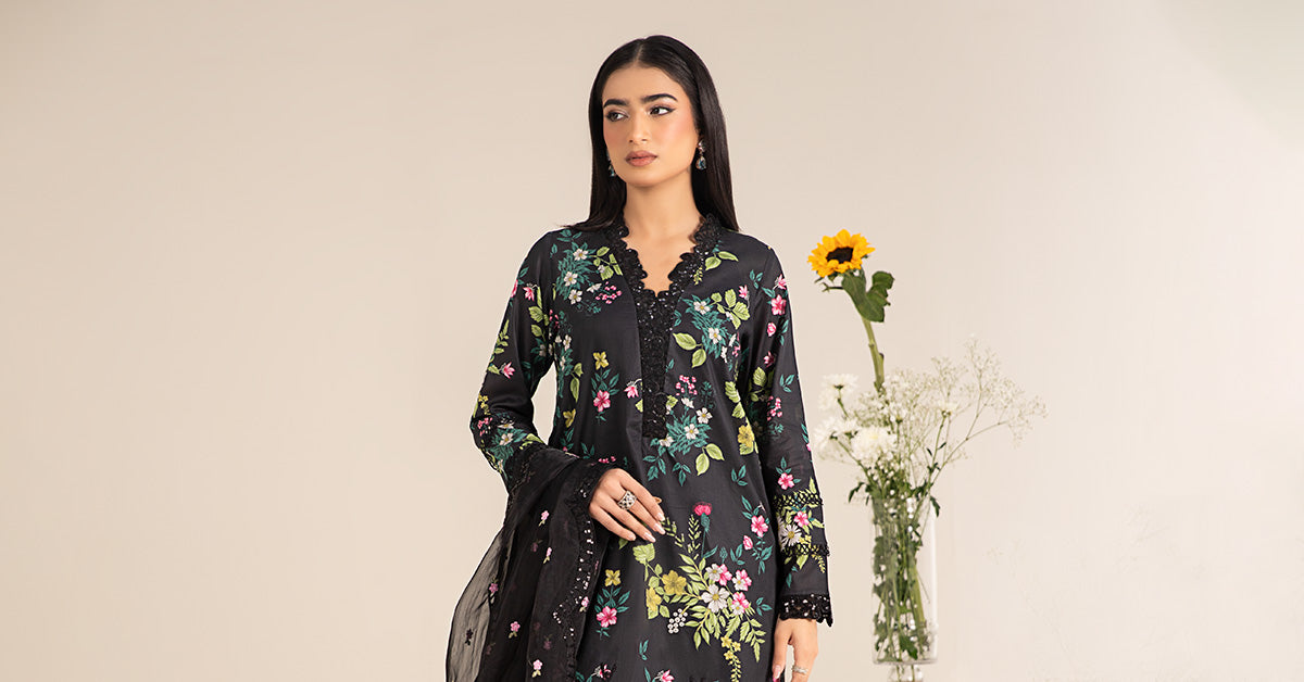3 Piece Printed Lawn Suit