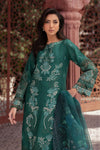 3 Piece Embroidered Self Jacquard Lawn Suit