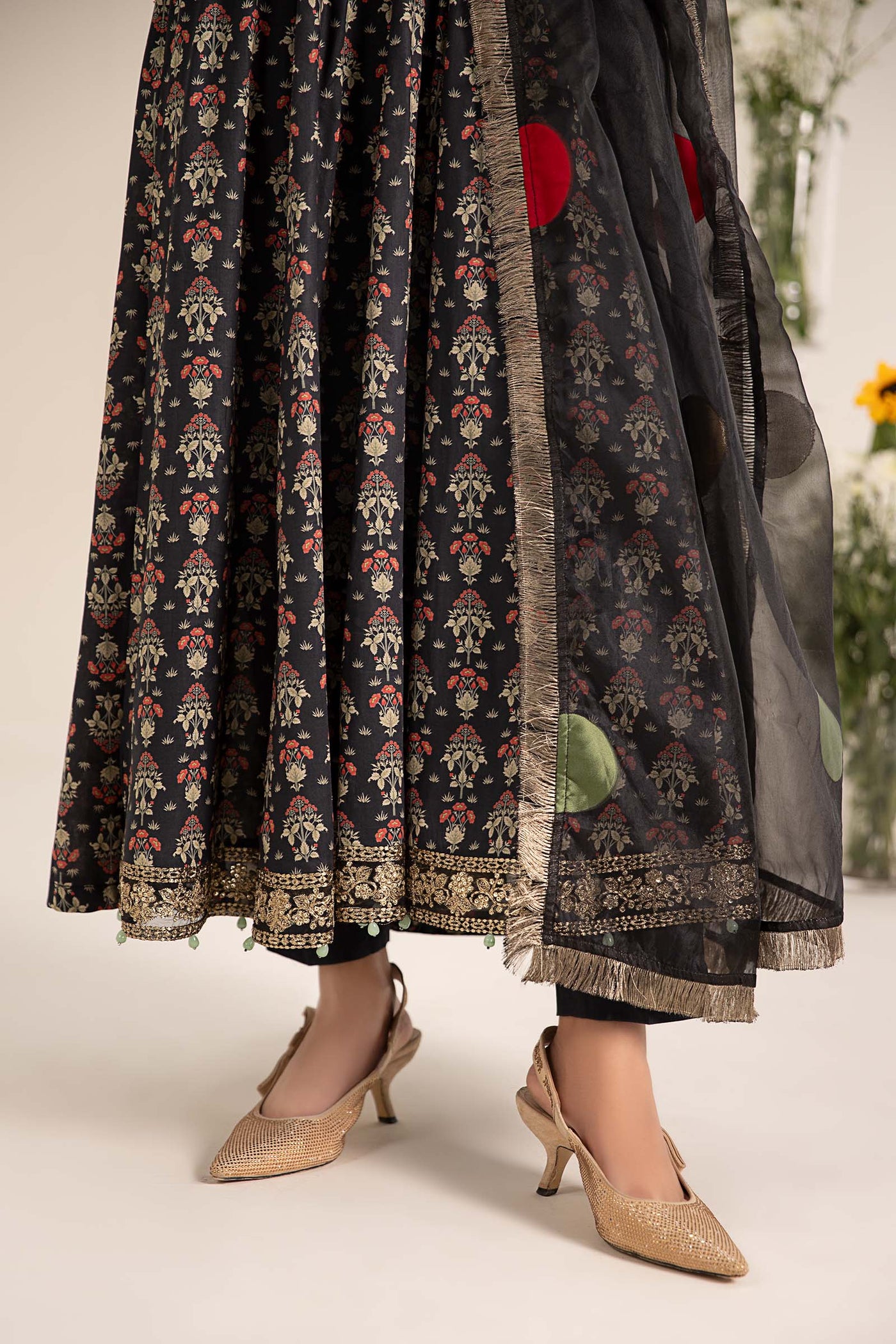 3 Piece Embroidered Lawn Suit