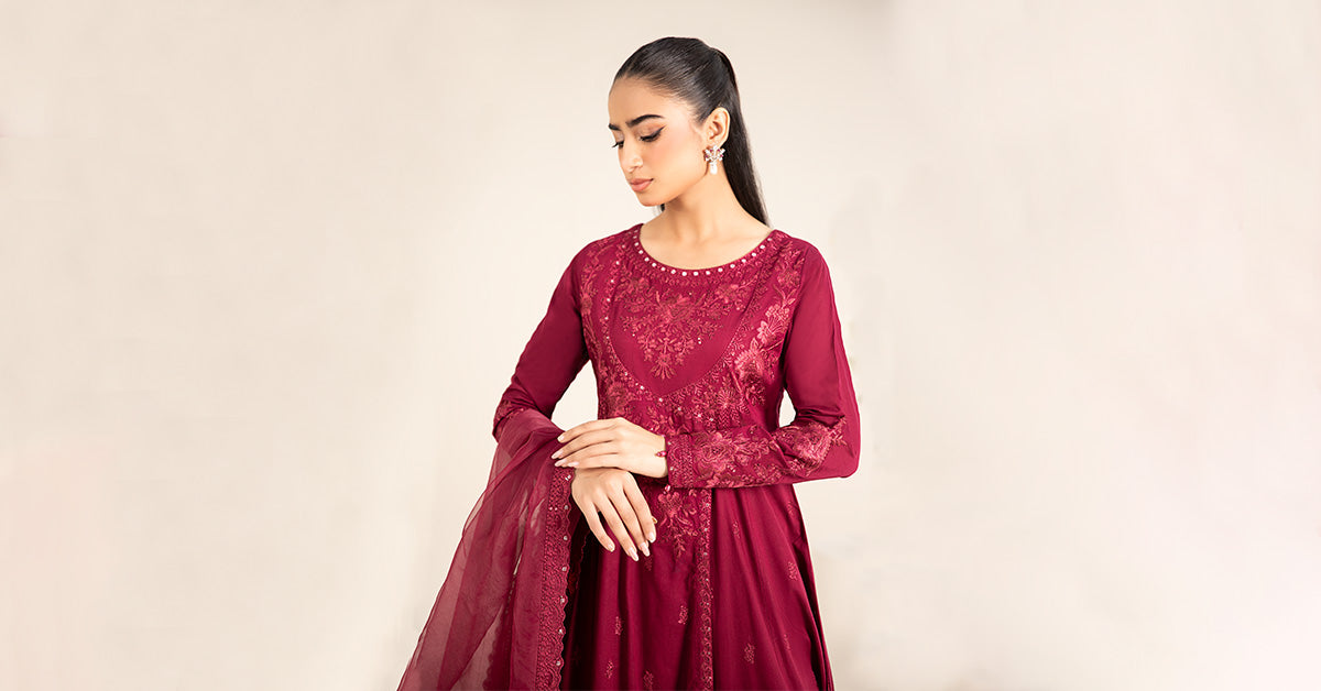 3 Piece Embroidered Lawn Suit