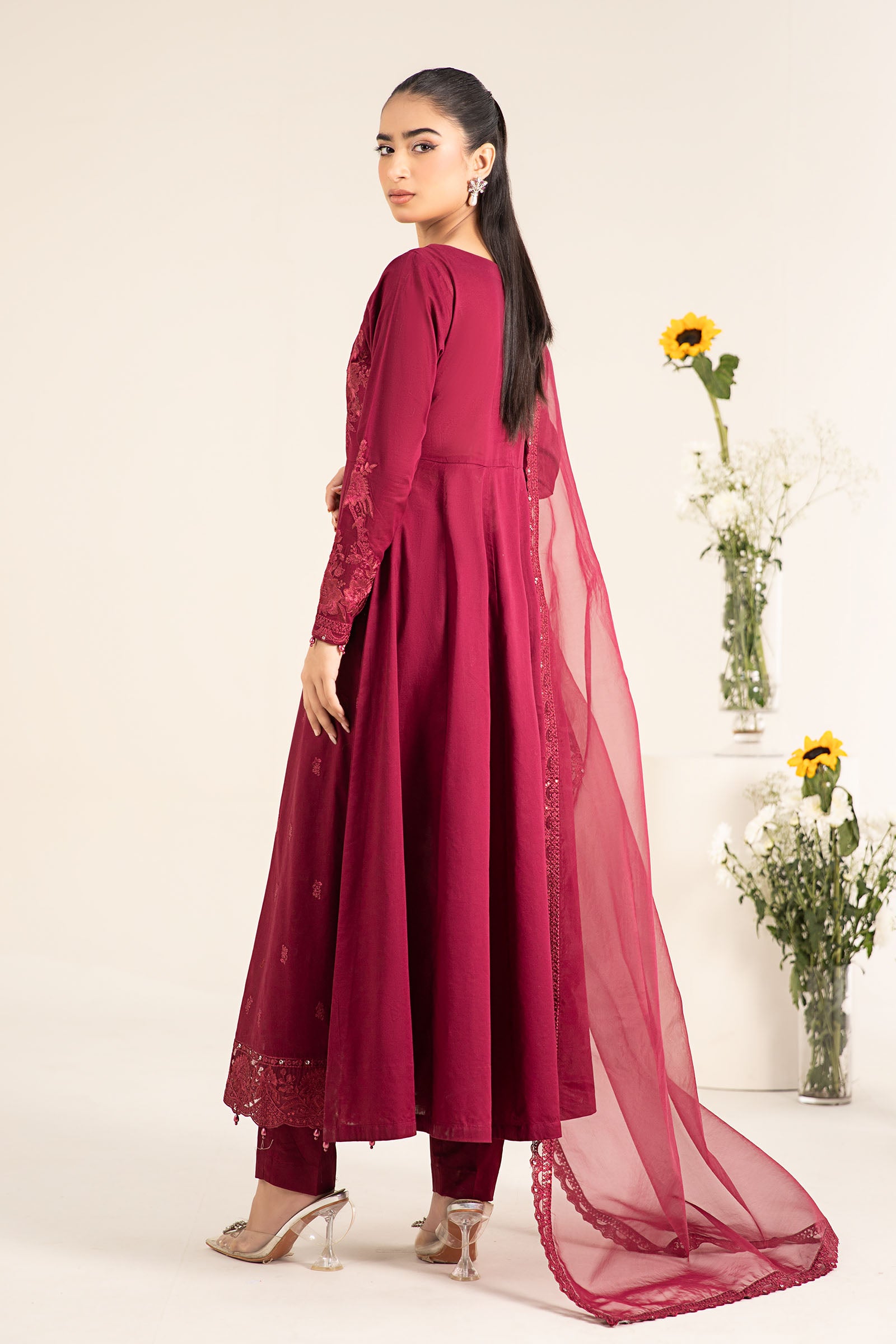 3 Piece Embroidered Lawn Suit