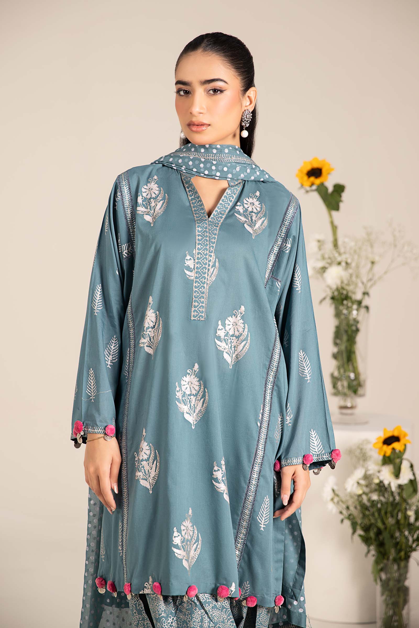 3 Piece Printed Lawn Suit