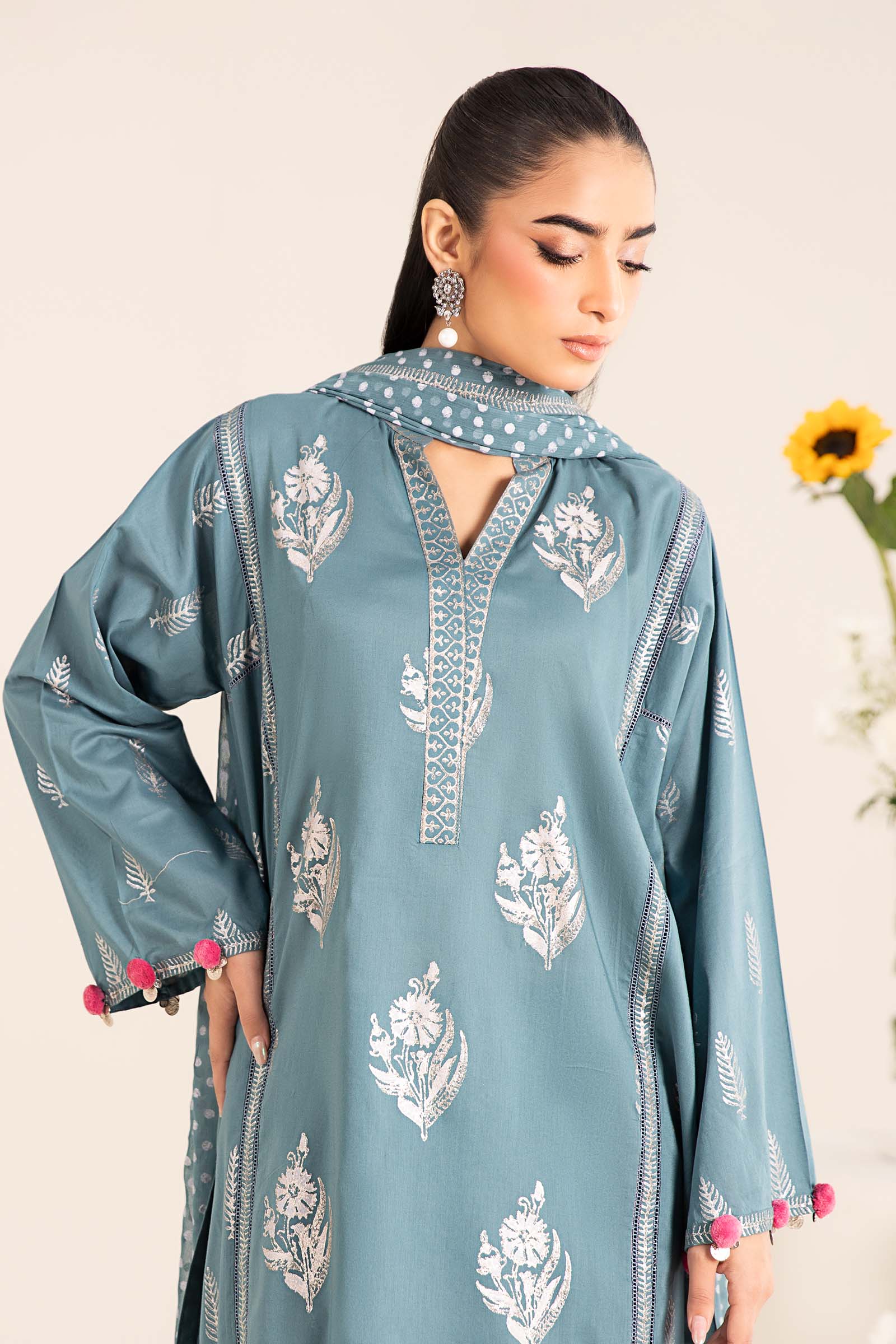 3 Piece Printed Lawn Suit