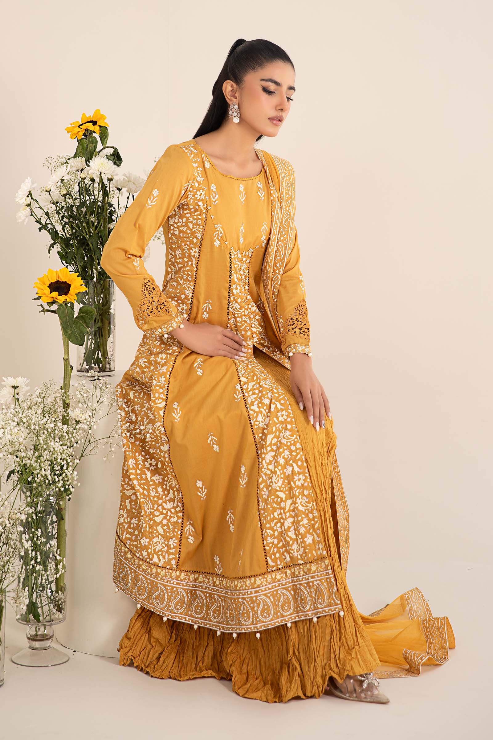 3 Piece Printed Lawn Suit