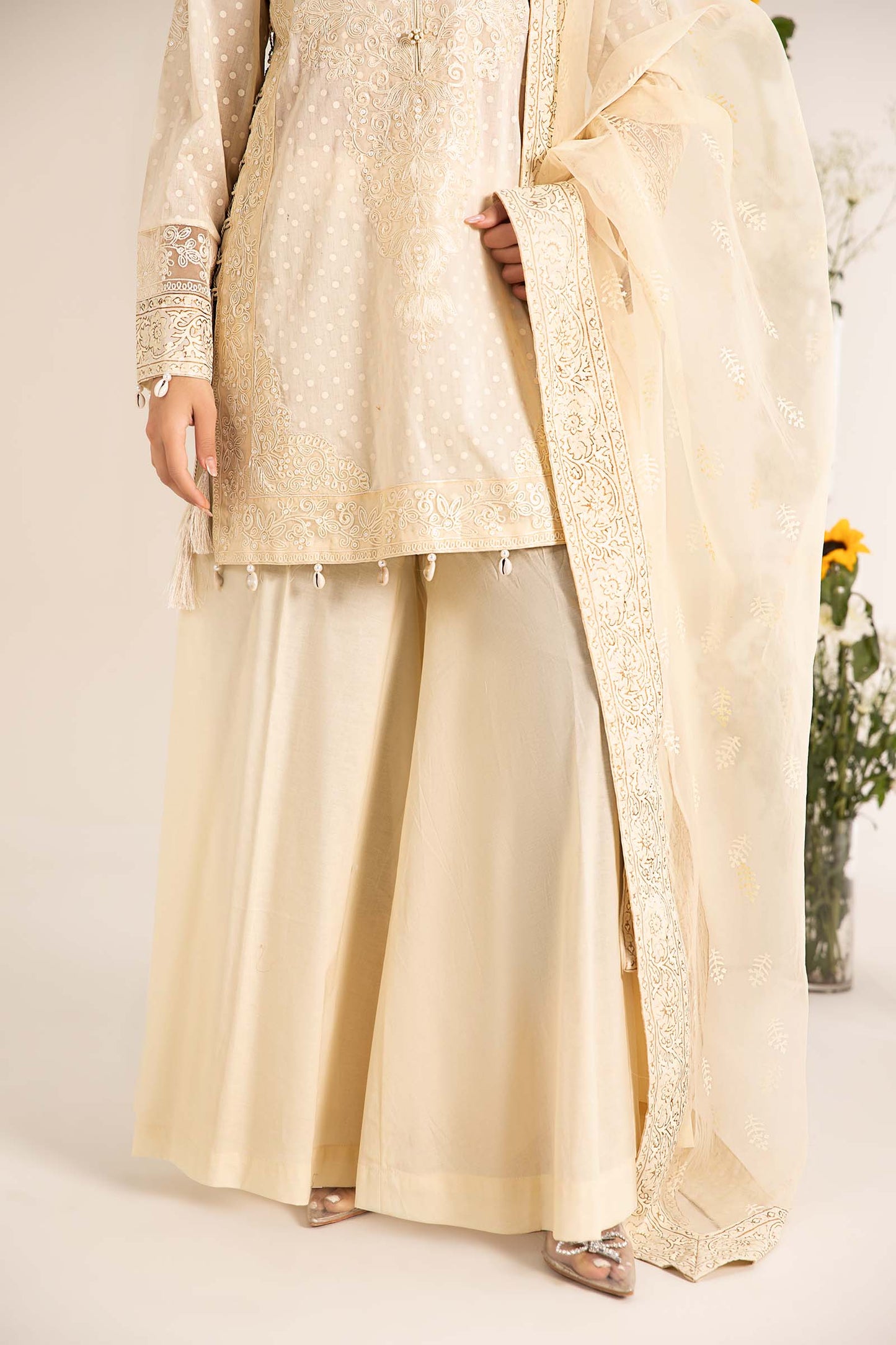 3 Piece Embroidered Lawn Suit