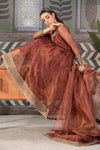 3 Piece Printed Polyester Cotton Suit