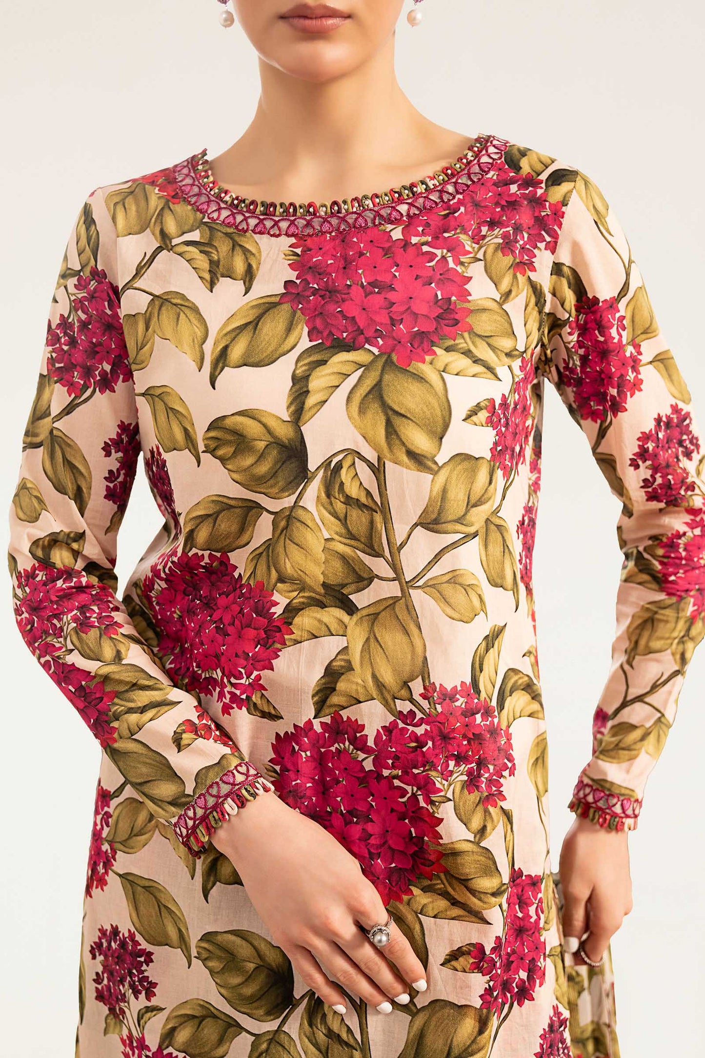 3 Piece Embroidered Lawn Suit