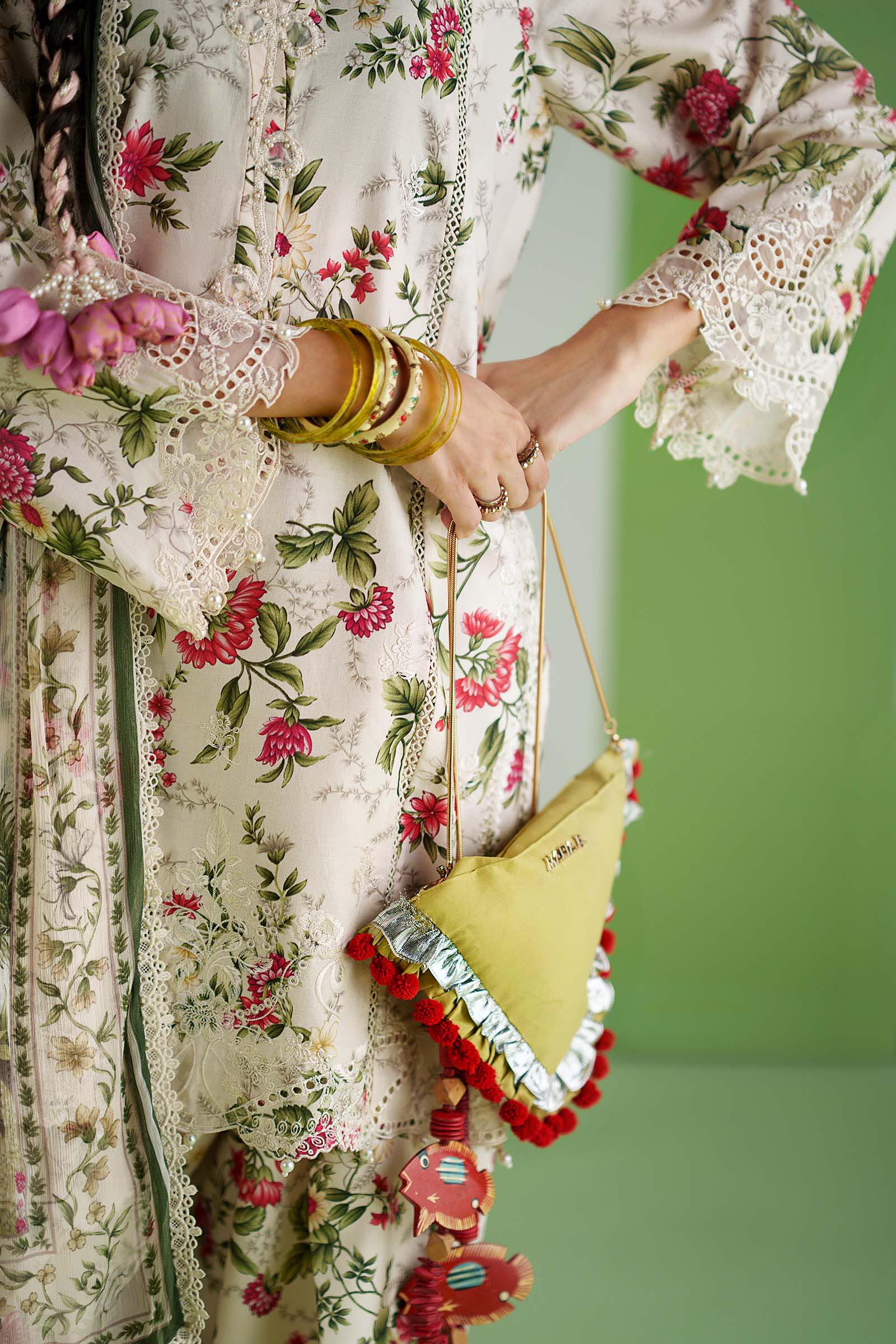 3 Piece Embroidered Lawn Suit