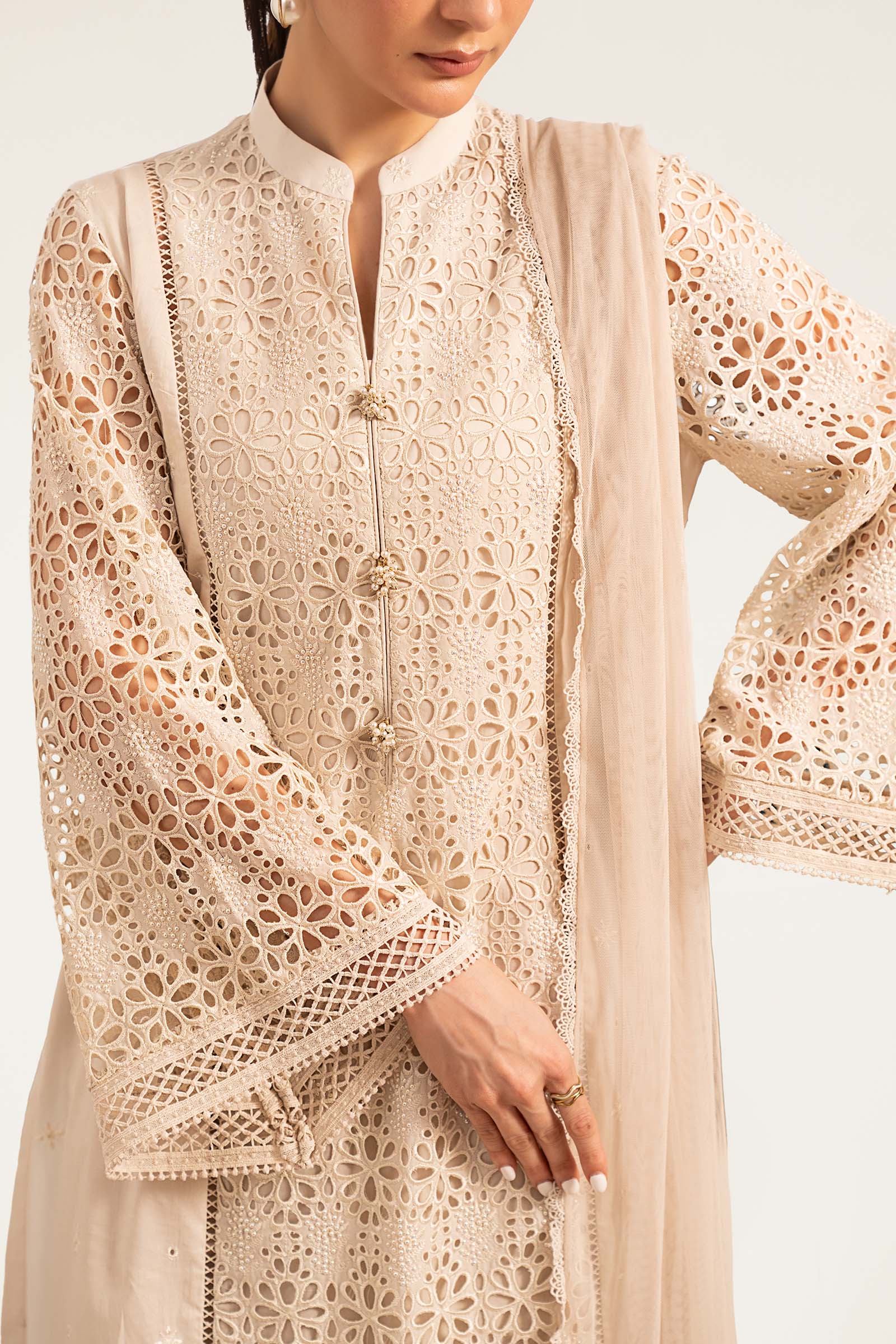 3 Piece Embroidered Lawn Suit