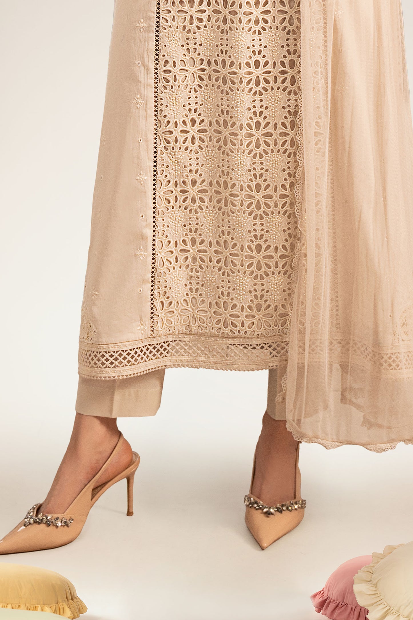 3 Piece Embroidered Lawn Suit