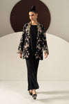 2 Piece Embroidered Linen Suit
