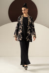 2 Piece Embroidered Linen Suit