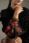 3 Piece Embroidered Linen Suit