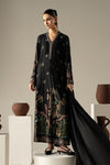 3 Piece Embroidered Linen Suit