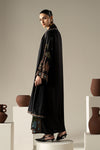 3 Piece Embroidered Linen Suit