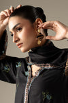 3 Piece Embroidered Linen Suit