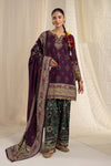 3 Piece Embroidered Khaddar Suit