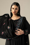 3 Piece Embroidered Linen Suit
