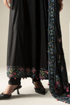 3 Piece Embroidered Linen Suit
