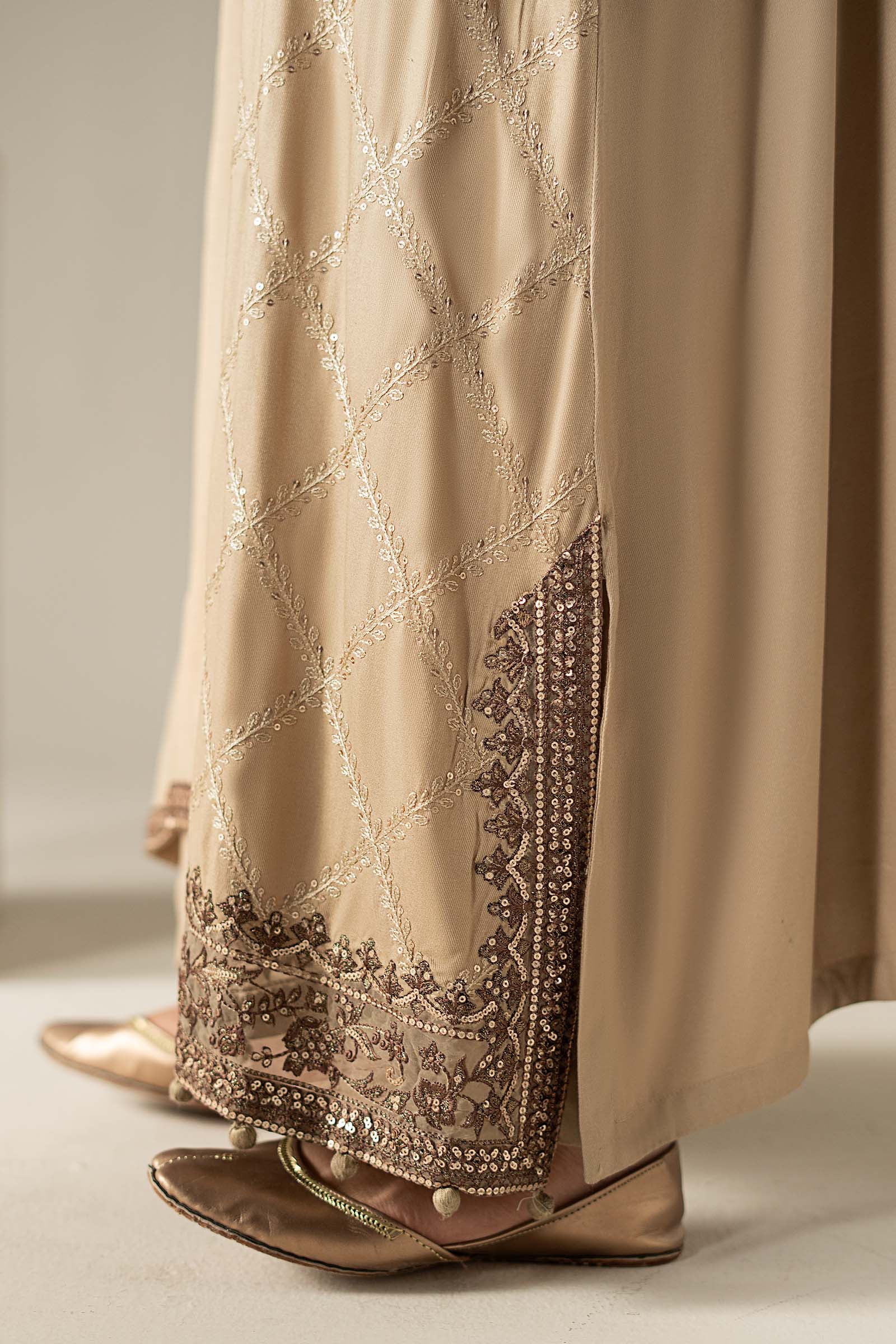 3 Piece Embroidered Marina Twill Suit