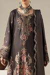 3 Piece Embroidered Linen Suit