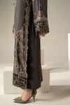 3 Piece Embroidered Linen Suit