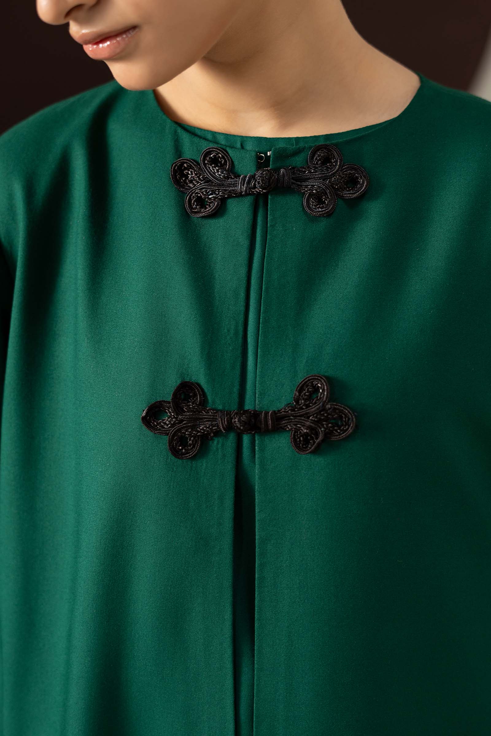 3 Piece Embroidered Linen Suit