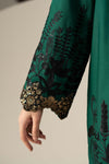 3 Piece Embroidered Linen Suit
