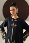 3 Piece Embroidered Linen Suit