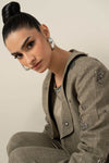 3 Piece Embroidered Tropical Slub Khaddar Suit