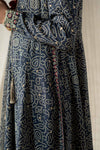3 Piece Embroidered Raw Silk Suit