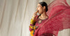 3 Piece Embroidered Raw Silk Suit