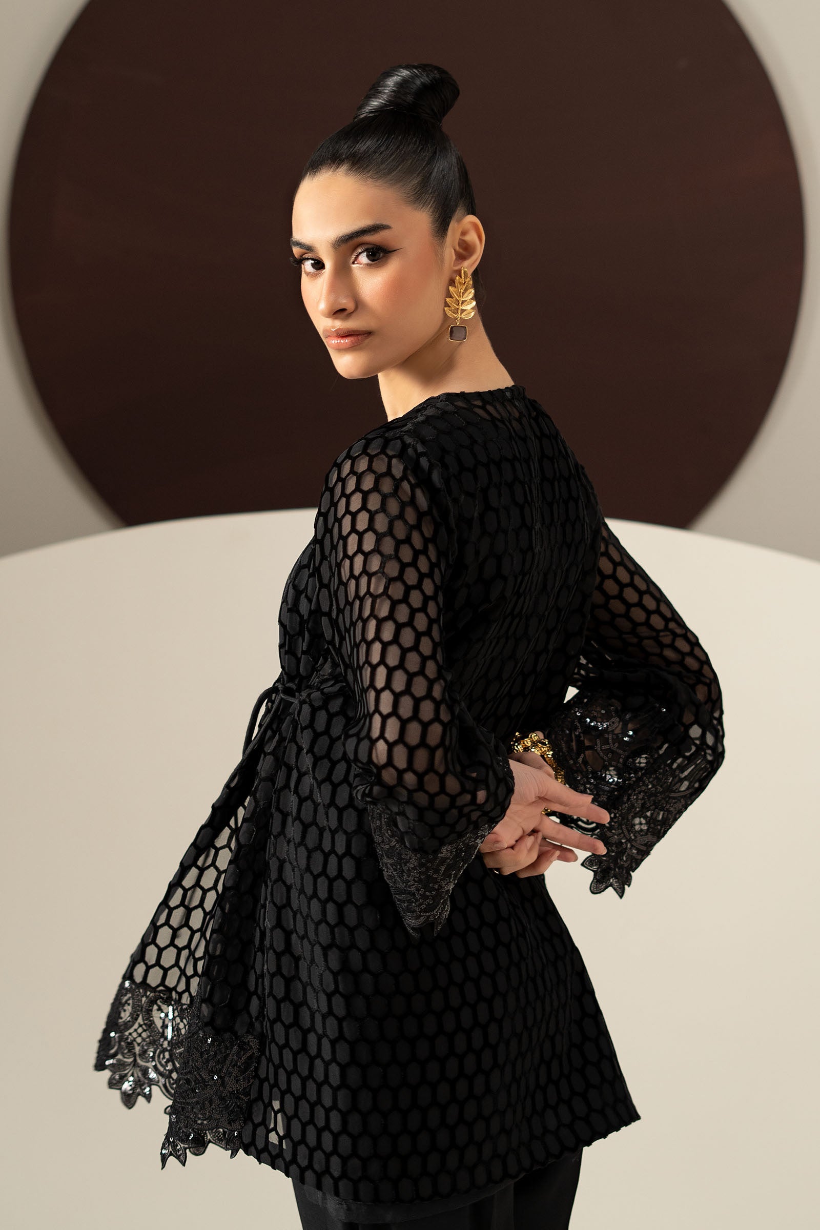 3 Piece Embroidered Palachi Suit